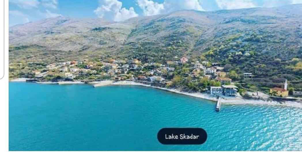 Rooms Lake View Balani Restaurant Shkoder Bagian luar foto